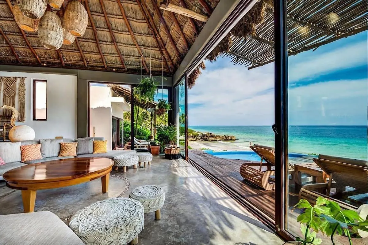 Mar Villa Right In Tulum Beach! Mexico