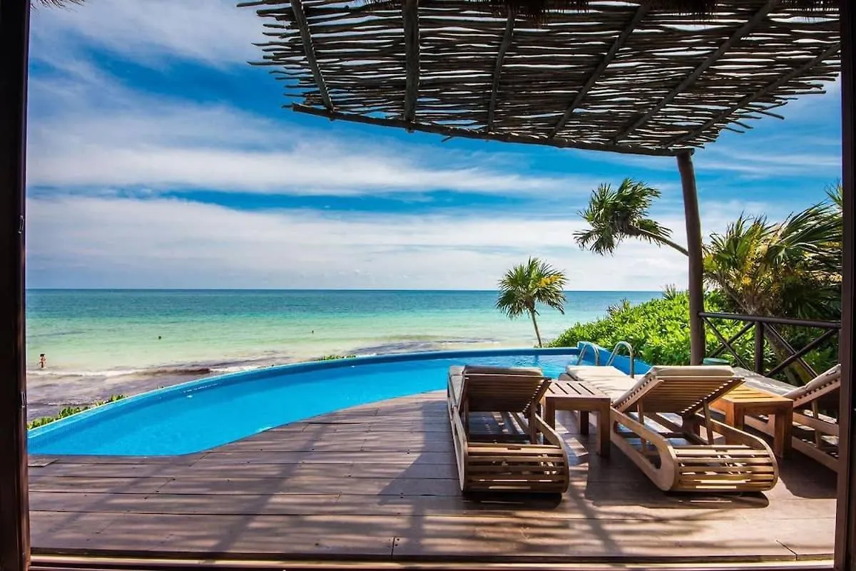 Mar Villa Right In Tulum Beach!